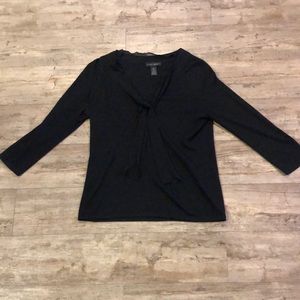 Banana Republic black sweater large silk